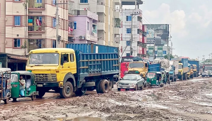 ভারতীয় ঠিকাদার-শ্রমিকেরা নেই, কাজ বন্ধ আশুগঞ্জ-আখাউড়া চার লেনের